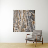 Tenture Motif abstrait en marbre texture (En situation (horizontale))