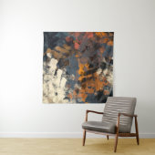 Tenture Motif abstrait fait main. Art moderne (En situation (horizontale))