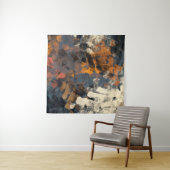 Tenture Motif abstrait fait main. Art moderne (En situation)
