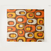 Tenture Motif Abstrait moderne du milieu du siècle (Devant (Horizontal))