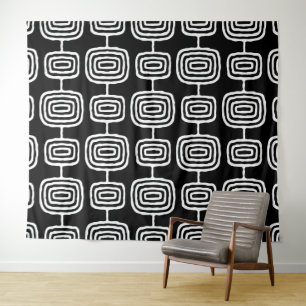 Tenture Motif Abstrait moderne du milieu du siècle