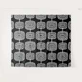 Tenture Motif Abstrait moderne du milieu du siècle (Devant (Horizontal))