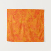 Tenture Motif Abstrait orange (Devant (Horizontal))