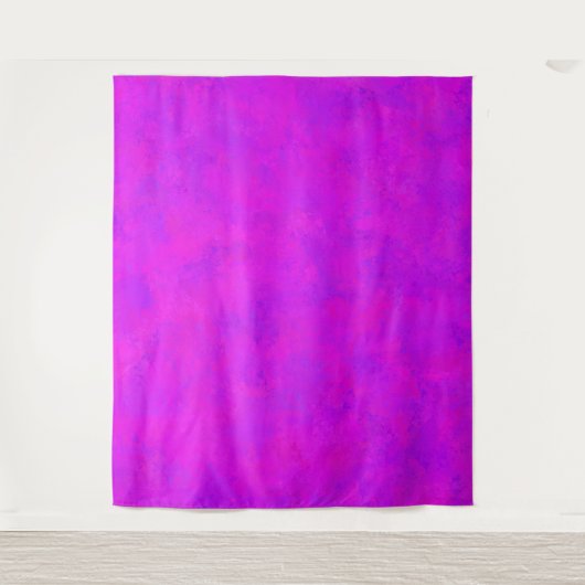 Tenture Motif Abstrait Rose Violet (Devant)