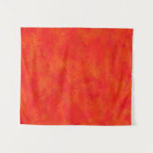 Tenture Motif Abstrait rouge orange (Devant (Horizontal))
