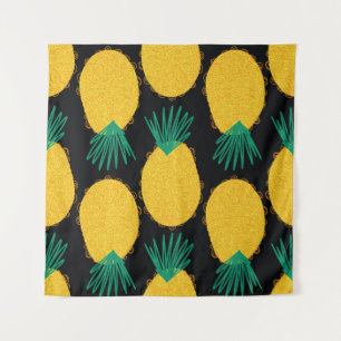 Tenture Motif abstrait sans ananas. Contemporain