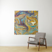 Tenture Motif abstrait transparent (En situation (horizontale))