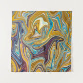 Tenture Motif abstrait transparent (Devant)