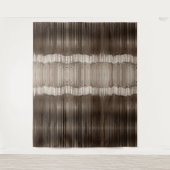 Tenture Motif Abstrait unique Brown et beige (Devant)