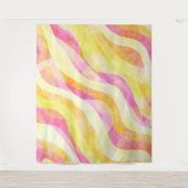 Tenture Motif Abstrait Wavy dynamique (Devant)