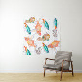 Tenture Motif animal marin (En situation (horizontale))