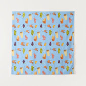 Tenture Motif Aperol et fromage (Devant (Horizontal))
