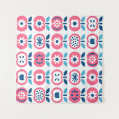 Tenture Motif Apple sans soudure. Ensemble d'applications  (Devant (Horizontal))