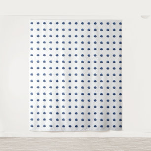 Tenture Motif Aquamarine