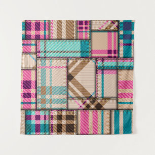 Tenture Motif arrière - plan sans couture. Motif de mise e