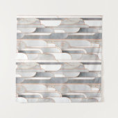 Tenture Motif art déco abstrait sans couture et texture (Devant (Horizontal))