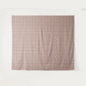 Tenture motif art déco beige marron (Devant (Horizontal))