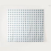 Tenture Motif Art déco bleu (Devant (Horizontal))
