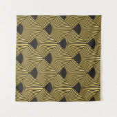 Tenture Motif Art déco transparent (Devant (Horizontal))