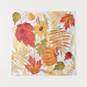 Tenture Motif automne (Devant (Horizontal))
