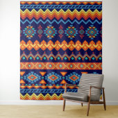 Tenture Motif Aztec (En situation)