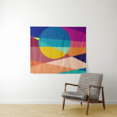 Tenture Motif Bauhaus (En situation (horizontale))