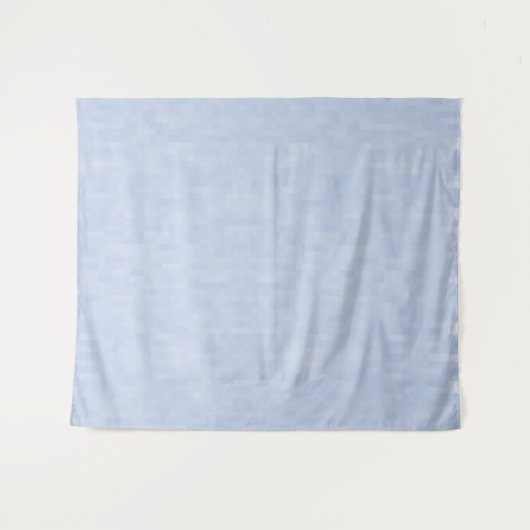 Tenture Motif bleu clair - (Devant (Horizontal))