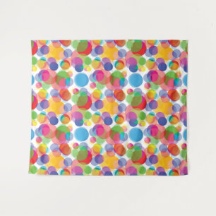 Tenture Motif circulaire coloré