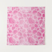 Tenture Motif cœurs (Devant (Horizontal))