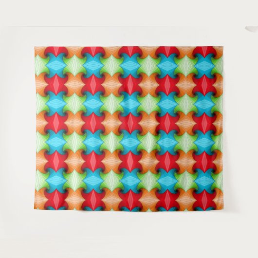 Tenture motif coloré (Devant (Horizontal))