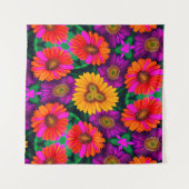 Tenture Motif coloré Daisy Bouquet (Devant)