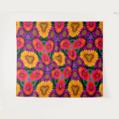 Tenture Motif coloré Daisy Bouquet (Devant (Horizontal))