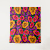 Tenture Motif coloré Daisy Bouquet (Devant)