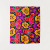 Tenture Motif coloré Daisy Bouquet (Devant)