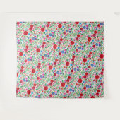 Tenture Motif coloré de broderie mexicaine (Devant (Horizontal))