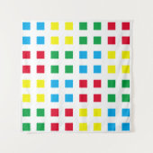 Tenture Motif coloré de géométrie (Devant (Horizontal))