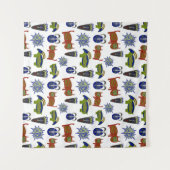 Tenture Motif cool non-ven (Devant (Horizontal))