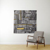 Tenture Motif créatif abstrait sans faille : design artist (En situation (horizontale))