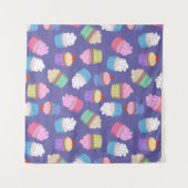 Tenture Motif Cupcakes (Devant (Horizontal))