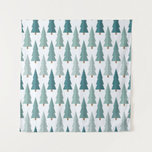 Tenture Motif d'arbre de Noël