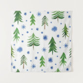 Tenture Motif d'arbre de Noël (Devant)