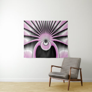 Tenture Motif d'art fractal Abstrait moderne