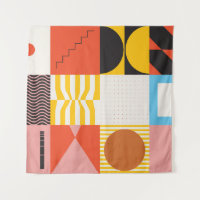 Motif d'art néo-moderniste réalisé avec abstrait v