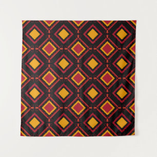 Tenture Motif de batik sans couture kawung mobile. Broderi