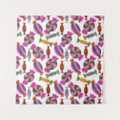 Tenture Motif de bonbons | motif Lollies | lollipop 6 (Devant (Horizontal))