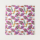 Tenture Motif de bonbons | motif Lollies | lollipop 6 (Devant)