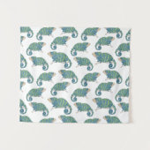 Tenture Motif de caméléon (Devant (Horizontal))