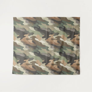 Tenture Motif de camouflage classique décoration murale
