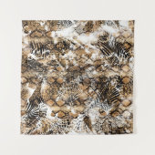 Tenture Motif de camouflage coloré Leopard Zebra (Devant (Horizontal))