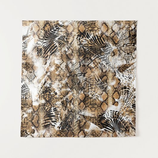 Tenture Motif de camouflage coloré Leopard Zebra (Devant)